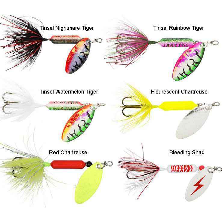 Yakima 1/4oz Rooster Tail In Line Spinner Yakima 1/4oz Rooster Tail In Line Spinner