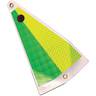 Yakima Bait Big Al's Fish Flash Inline Spinning Flasher - Chartreuse/Lime Bomb, 10in - Chartreuse/Lime Bomb Large