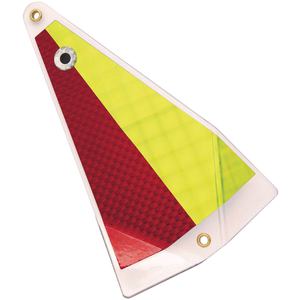 Yakima Bait Big Al's Fish Flash Inline Spinning Flasher - Red/Lazer Chartreuse, 10in