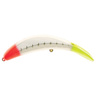 Yakima Bait Hawg Nose Flatfish Trolling Lure - Double Chart Red Rod Man, 1-4/5oz, 5-1/2in - Double Chart Red Rod Man