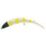 Yakima Bait Hawg Nose Flatfish Trolling Lure - Metallic Silver Chartreuse Wing, 1-4/5oz, 5-1/2in - Metallic Silver Chartreuse Wing