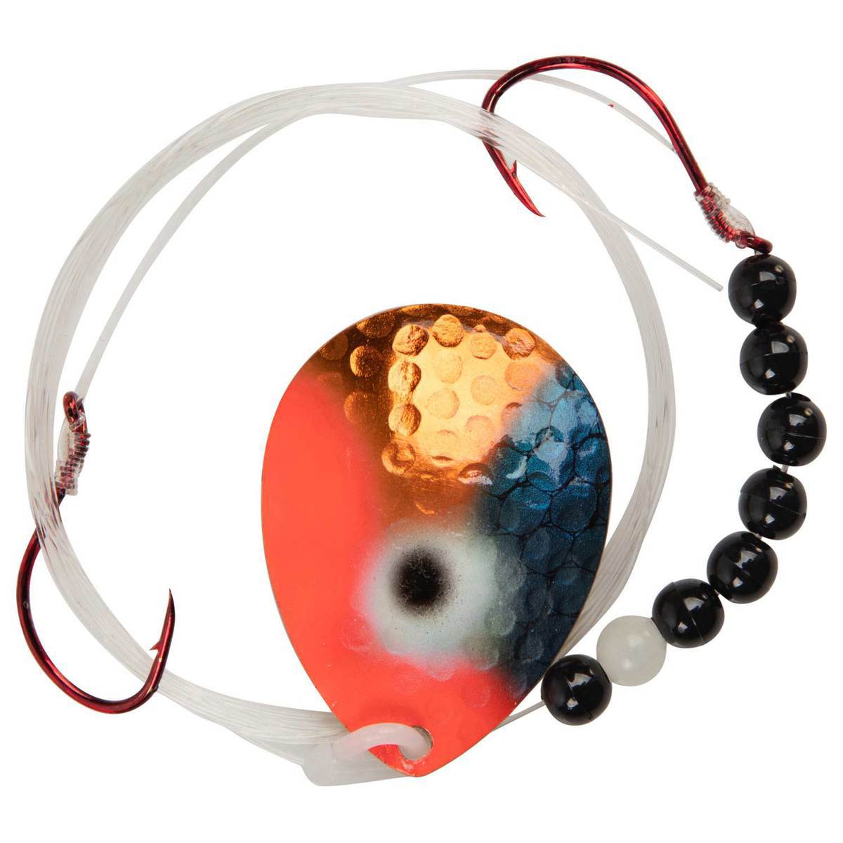 Yakima Bait Hildebrandt Hammer Time Walleye Spinner Harness - Copper Blue Gill, Sz 2 Hooks/Sz 6 Blade, 60in - Copper Blue Gill Sz 2 Hooks/Sz 6 Blade Yakima Bait Hildebrandt Hammer Time Walleye Spinner Harness - Copper Blue Gill, Sz 2 Hooks/Sz 6 Blade, 60in - Copper Blue Gill Sz 2 Hooks/Sz 6 Blade