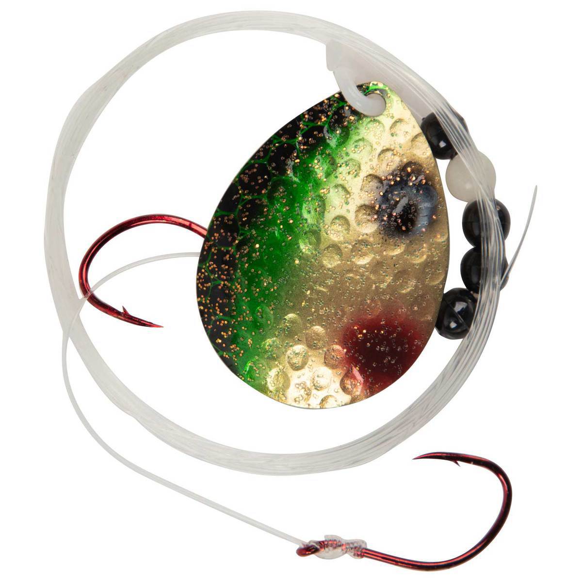 Yakima Bait Hildebrandt Hammer Time Walleye Spinner Harness - Perch, Sz 2 Hooks/Sz 6 Blade, 60in - Perch Sz 2 Hooks/Sz 6 Blade Yakima Bait Hildebrandt Hammer Time Walleye Spinner Harness - Perch, Sz 2 Hooks/Sz 6 Blade, 60in - Perch Sz 2 Hooks/Sz 6 Blade
