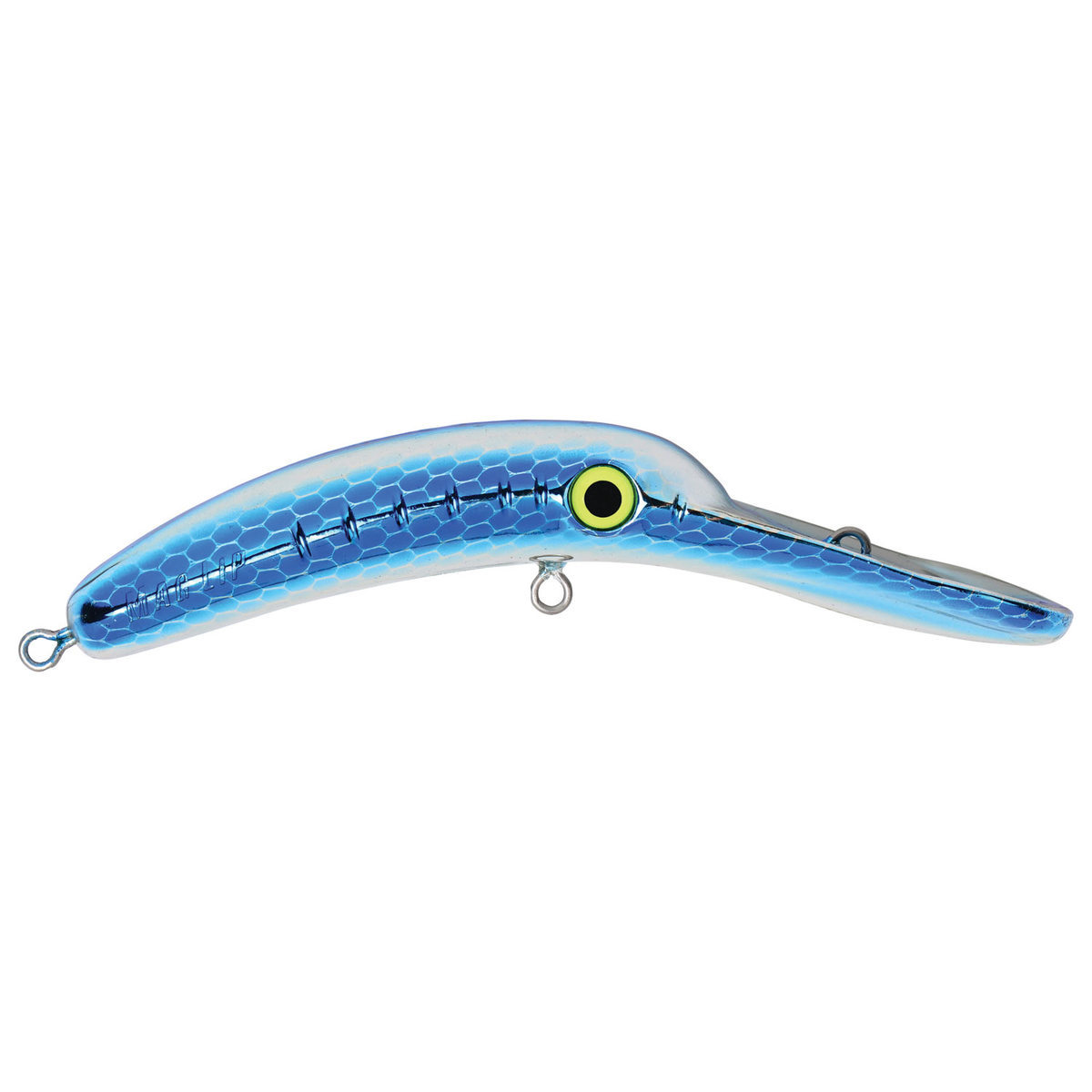 Yakima Bait Mag Lip 2.5 Trolling Lure - Metallic Silver Blue Scale, 2-1/2in - Metallic Silver Blue Scale Yakima Bait Mag Lip 2.5 Trolling Lure - Metallic Silver Blue Scale, 2-1/2in - Metallic Silver Blue Scale