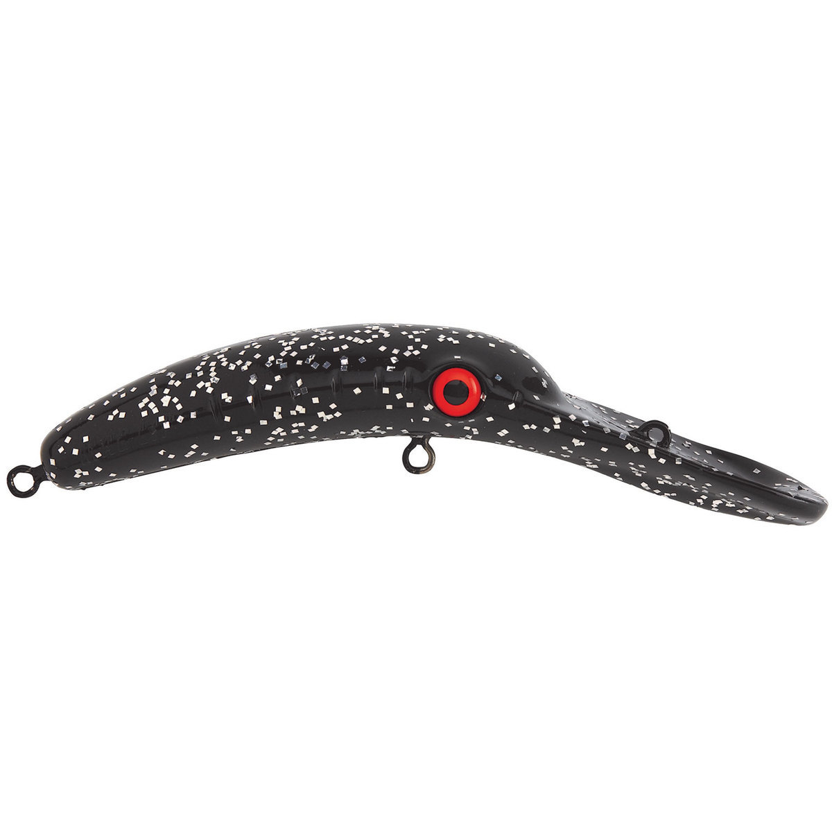 Yakima Bait Mag Lip 3.0 Trolling Lure - Black Silver Flake, 1/5oz, 3in - Black Silver Flake 3.0 Yakima Bait Mag Lip 3.0 Trolling Lure - Black Silver Flake, 1/5oz, 3in - Black Silver Flake 3.0