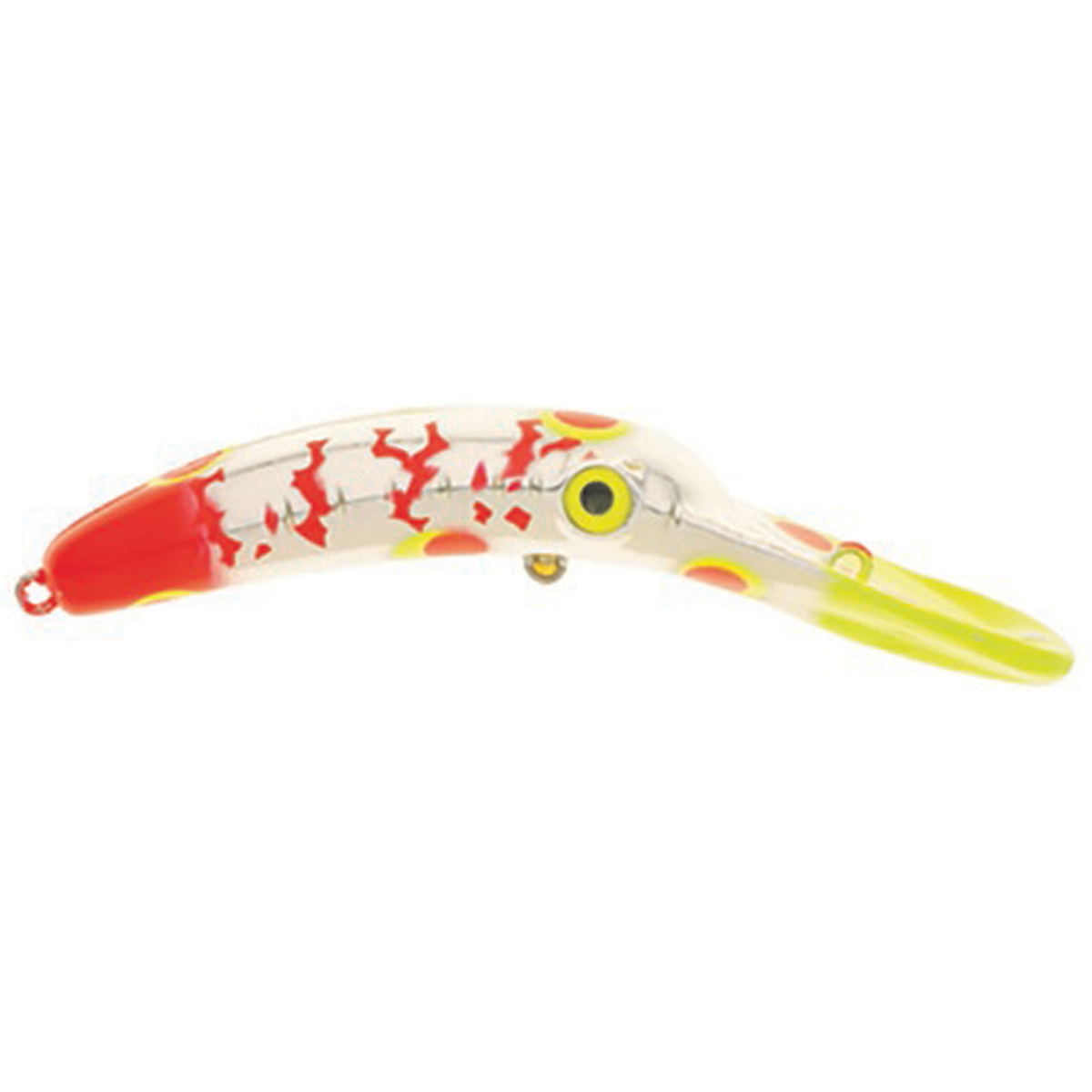Yakima Bait Mag Lip 4.5 Trolling Lure - Double Chartreuse Red Red Tiger, 3/4oz, 4-1/2in - Double Chartreuse Red Red Tiger Yakima Bait Mag Lip 4.5 Trolling Lure - Double Chartreuse Red Red Tiger, 3/4oz, 4-1/2in - Double Chartreuse Red Red Tiger