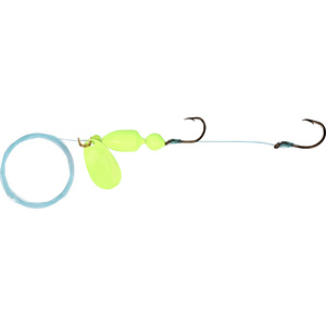 Yakima Bait Walleye Magic Harness - Chartreuse, Sz 2 Hooks, 36in