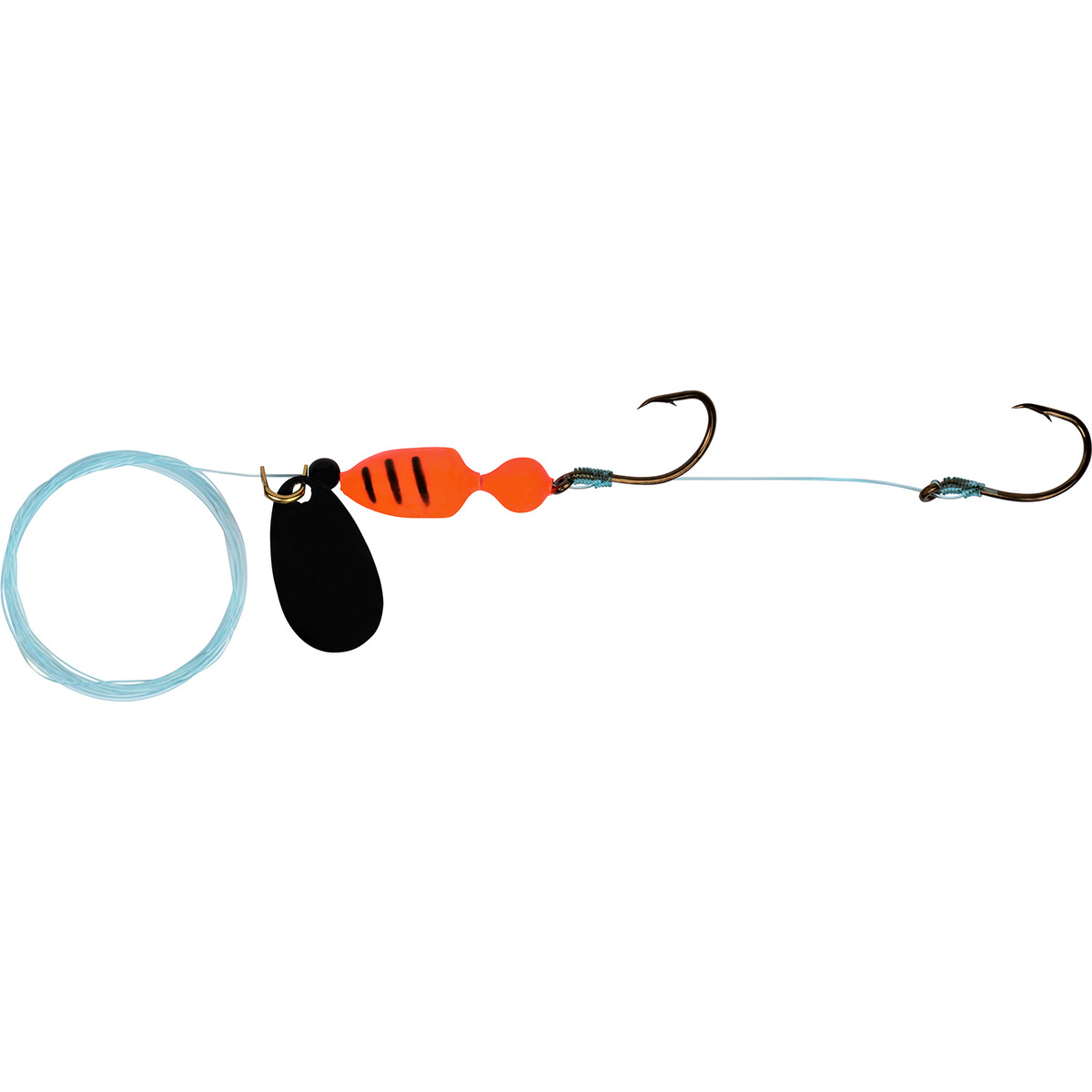Yakima Bait Walleye Magic Harness - Flame Tiger Stripe, Sz 2 Hooks, 36in - Flame Tiger Stripe Sz 2 Hooks Yakima Bait Walleye Magic Harness - Flame Tiger Stripe, Sz 2 Hooks, 36in - Flame Tiger Stripe Sz 2 Hooks
