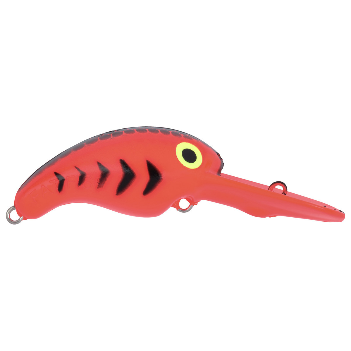 Yakima Bait Worden's Fatfish Trolling Lure - Florescent Red/Black Herringbone, 1/2oz, 2in - Florescent Red/Black Herringbone Yakima Bait Worden's Fatfish Trolling Lure - Florescent Red/Black Herringbone, 1/2oz, 2in - Florescent Red/Black Herringbone