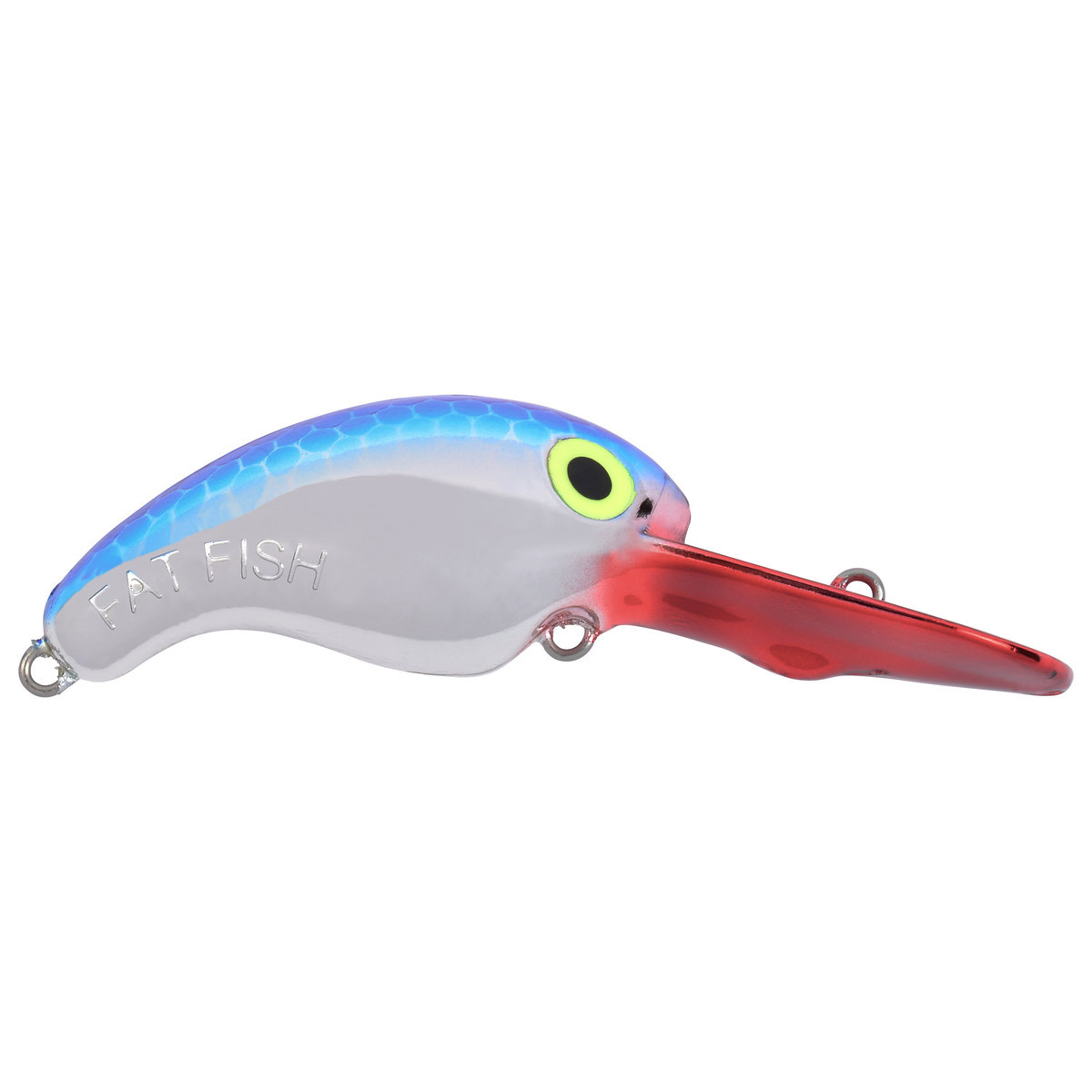 Yakima Bait Worden's Fatfish Trolling Lure - Metallic Blue Pirate, 1/2oz, 2in - Metallic Blue Pirate Yakima Bait Worden's Fatfish Trolling Lure - Metallic Blue Pirate, 1/2oz, 2in - Metallic Blue Pirate