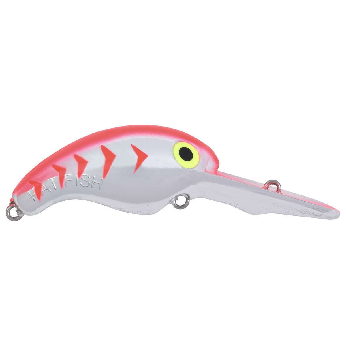 Yakima Bait Worden's Fatfish Trolling Lure - Metallic Silver, 1/2oz, 2in - Metallic Silver Yakima Bait Worden's Fatfish Trolling Lure - Metallic Silver, 1/2oz, 2in - Metallic Silver