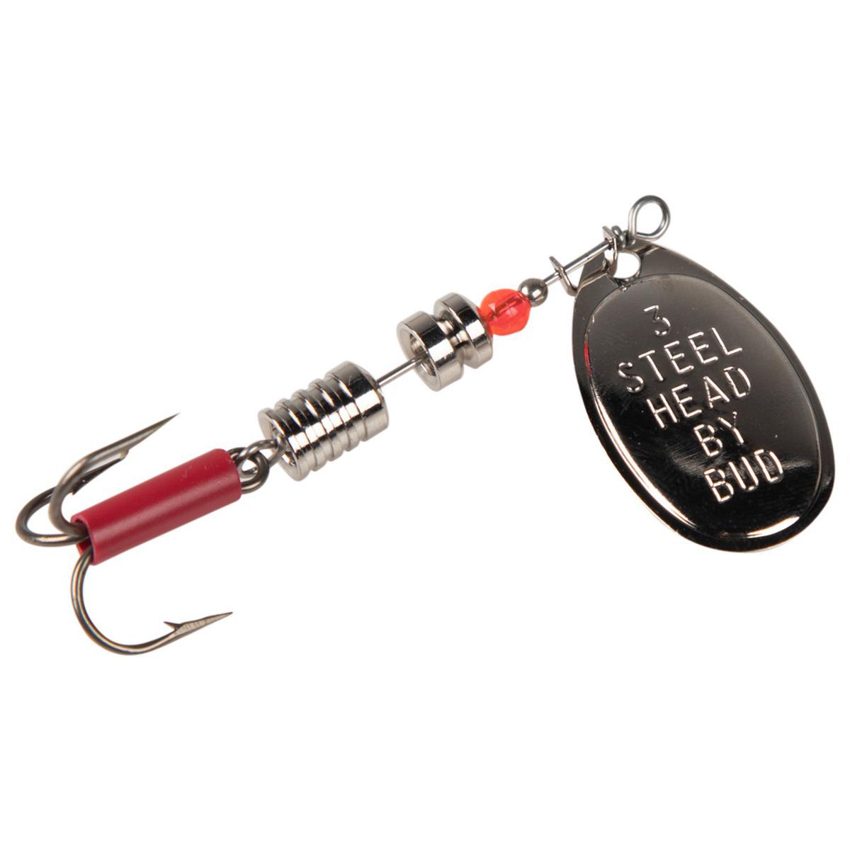 Yakima Bud's Inline Spinner - Red/Silver, 3/16oz, 2-3/8in - Red/Silver 3 Yakima Bud's Inline Spinner - Red/Silver, 3/16oz, 2-3/8in - Red/Silver 3