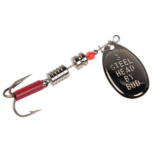 Yakima Bud's Inline Spinner - Red/Silver, 3/16oz, 2-3/8in