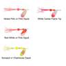 Yakima Flash Glo Squid Spinner Inline Spinner - Nickel w/ Pink Squid, 1/2oz, 4-1/4in - Nickel w/ Pink Squid 7