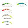 Yakima Bait Hawg Nose FlatFish Single Hook Trolling Lure - Grinch, 1-4/5oz, 5-1/2in - Grinch