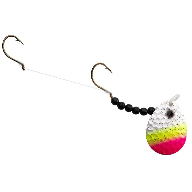 Yakima Bait Hildebrandt Hammer Time Walleye Spinner Harness - Tropical Sunrise, Sz 2 Hooks/Sz 5 Blade, 60in - Tropical Sunrise Sz 2 Hooks/Sz 5 Blade Yakima Bait Hildebrandt Hammer Time Walleye Spinner Harness - Tropical Sunrise, Sz 2 Hooks/Sz 5 Blade, 60in - Tropical Sunrise Sz 2 Hooks/Sz 5 Blade