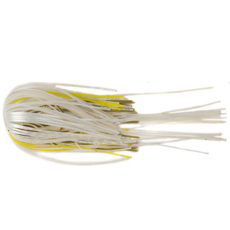 Yakima Hilderbrandt Premium Silicone Soft Bait Skirt - Pearl White - Pearl White Yakima Hilderbrandt Premium Silicone Soft Bait Skirt - Pearl White - Pearl White