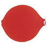 Yakima Bait LIL Corky Bouyant Drift Bobber Lure Component - Fluorescent Red, Sz6 - Fluorescent Red Sz6