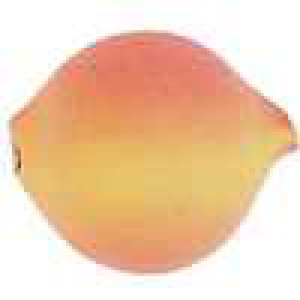 Yakima LIL Corky Lure Component - Peach Luminous, 1/2in, sz8