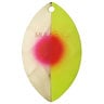 Yakima Mulkey's Guide Flash Lure Component - Brass Chartreuse Cerise Dot, 4-1/2in - Brass Chartreuse Cerise Dot 5-1/2