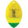 Yakima Mulkey's Guide Flash Lure Component - Metallic Chartreuse/Green Tip, 5in - Metallic Chartreuse/Green Tip 6-1/2