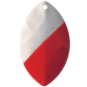 Yakima Mulkey's Guide Flash Lure Component - White Red, 5in