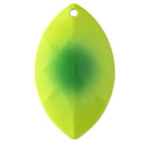 Yakima Mulkey's Guide Flash Lure Component - Chartreuse/Green Dot, 5in