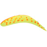 Yakima Bait Original FlatFish F7 Trolling Lure - Flame Chartreuse/Dalmatian, .13oz, 2-1/4in - Flame Chartreuse/Dalmatian