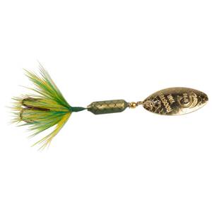 Yakima Original Rooster Tail Inline Spinner - Frog, 1/16oz, 2in
