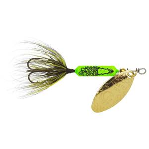 Yakima Original Rooster Tail Inline Spinner - Green Caddis, 1/16oz, 2in