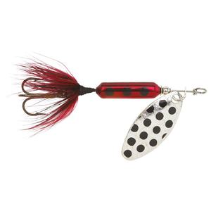 Yakima Original Rooster Tail Inline Spinner - Metallic Red Spot, 1/16oz, 2in