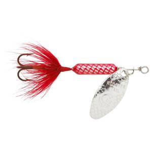 Yakima Original Rooster Tail Inline Spinner - Red, 1/16oz, 2in