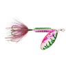 Yakima Rooster Tail Inline Spinner - Tinsel Rainbow Tiger, 3/8oz, 3in - Tinsel Rainbow Tiger