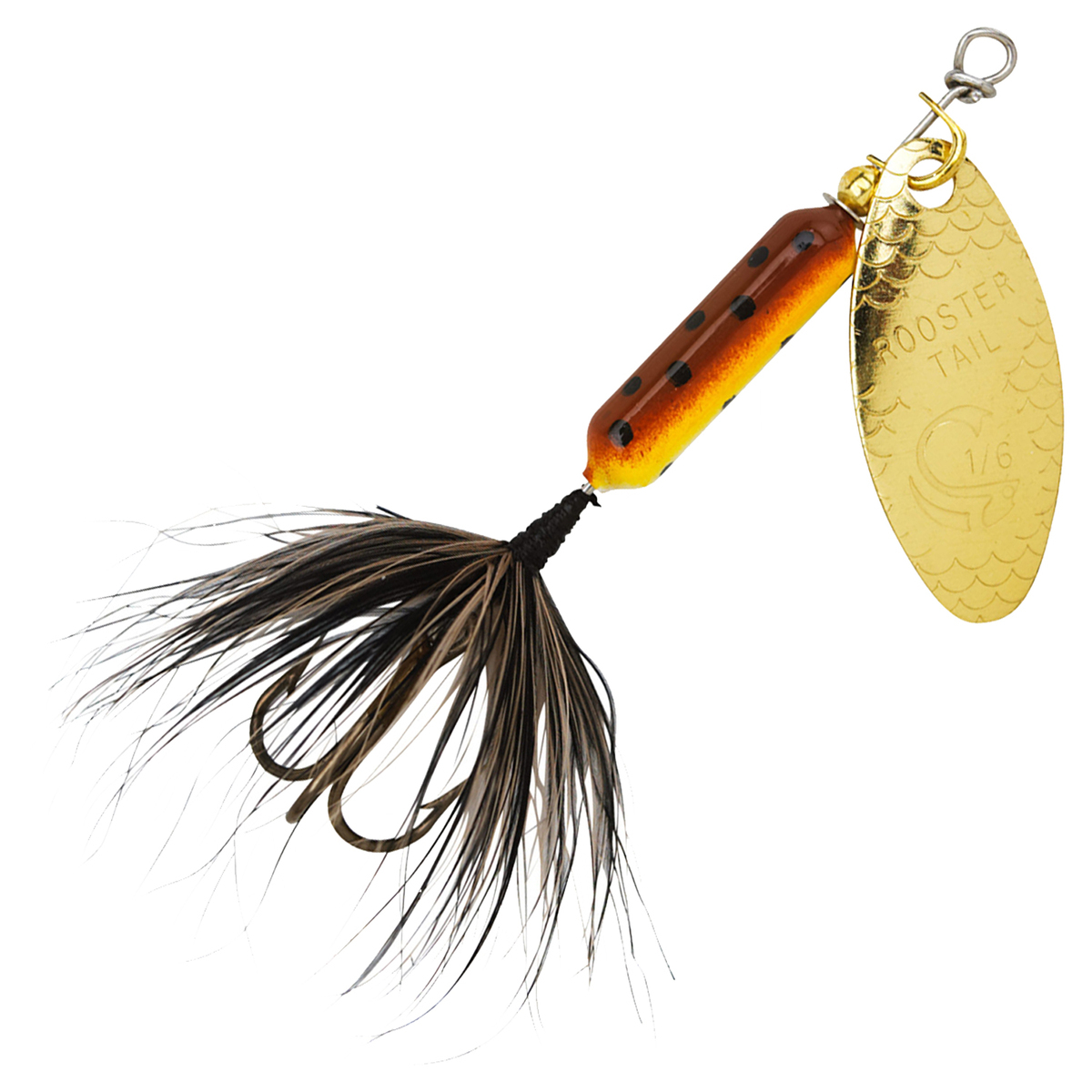 Yakima Bait Co. Worden's Rooster Tail 1/6oz Inline Spinner Yakima Bait Co. Worden's Rooster Tail 1/6oz Inline Spinner