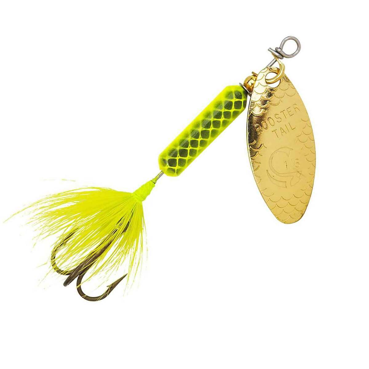Yakima Rooster Tail Inline Spinner - Chartreuse, 1/8oz, 2-1/4in - Chartreuse Yakima Rooster Tail Inline Spinner - Chartreuse, 1/8oz, 2-1/4in - Chartreuse