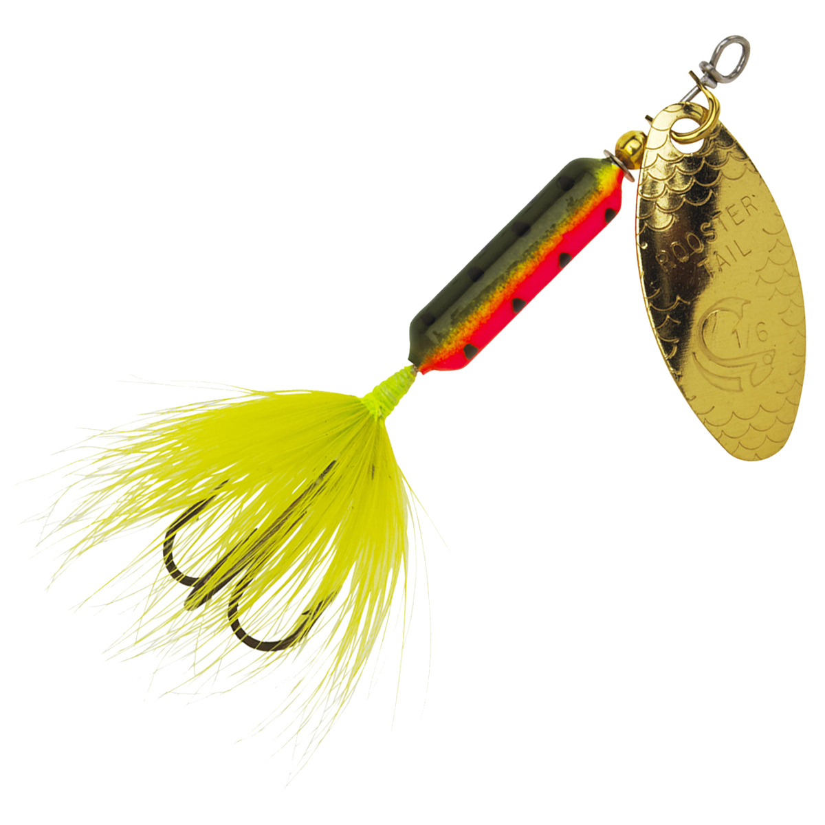 Yakima Bait Co. Worden's Rooster Tail 1/6oz Inline Spinner Yakima Bait Co. Worden's Rooster Tail 1/6oz Inline Spinner