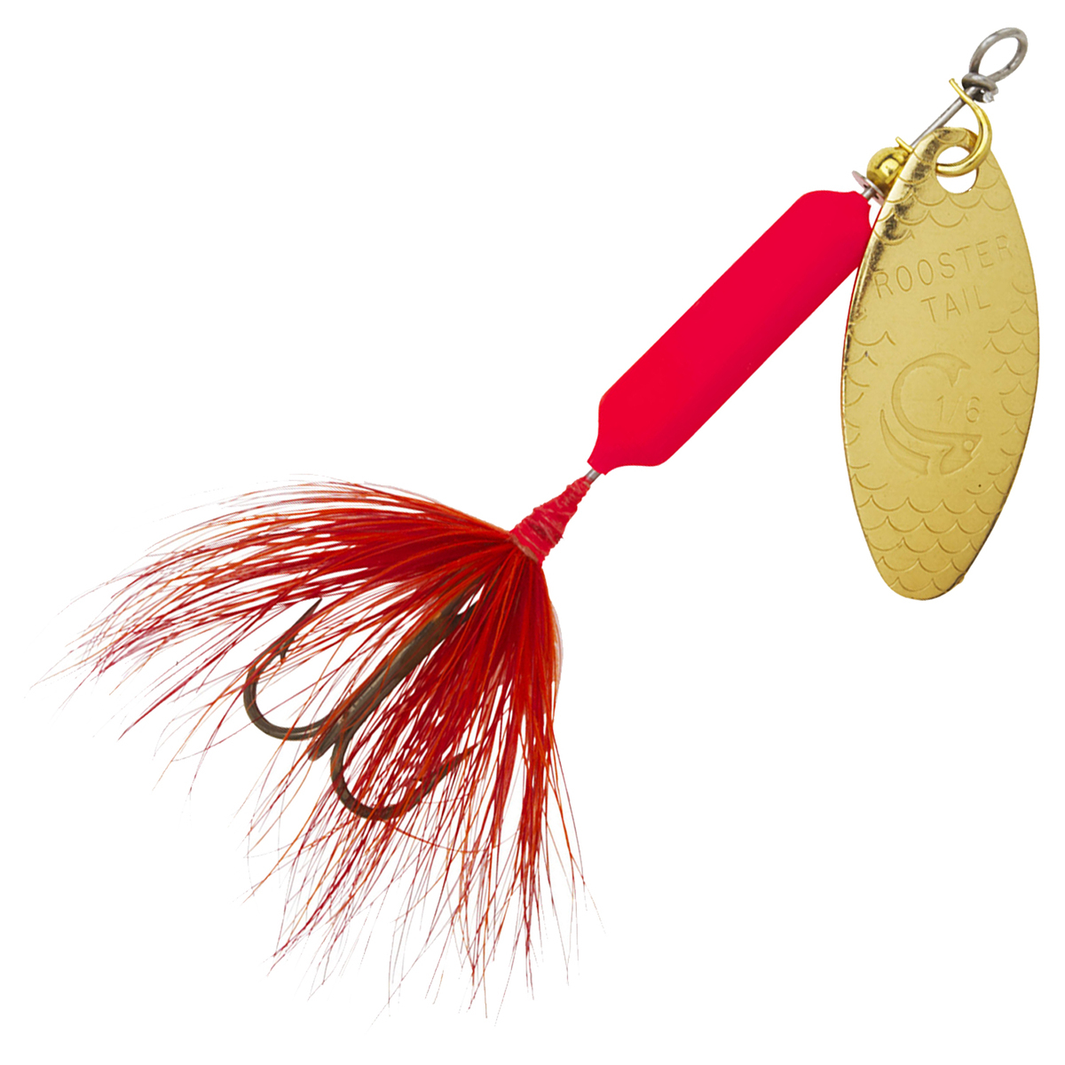 Yakima Bait Co. Worden's Rooster Tail 1/6oz Inline Spinner Yakima Bait Co. Worden's Rooster Tail 1/6oz Inline Spinner
