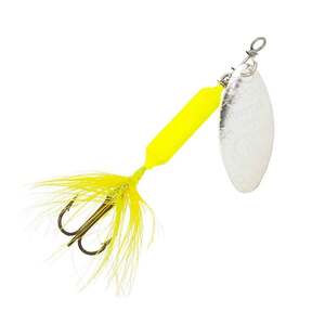 Yakima Rooster Tail Inline Spinner - Fluorescent Chartreuse, 1/8oz, 2-1/4in