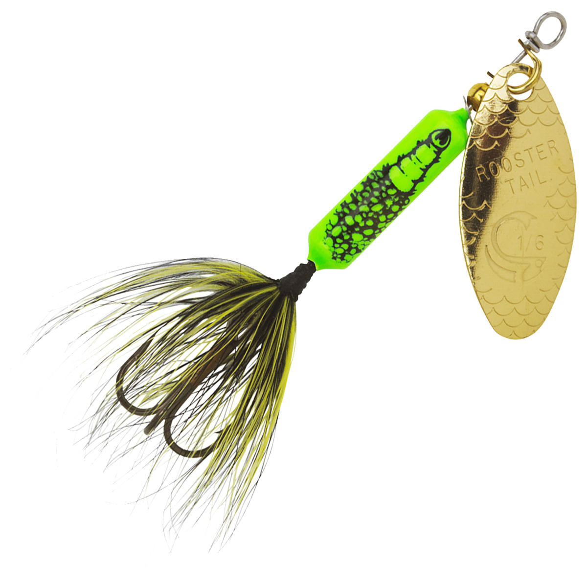 Yakima Bait Co. Worden's Rooster Tail 1/6oz Inline Spinner Yakima Bait Co. Worden's Rooster Tail 1/6oz Inline Spinner