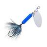 Yakima Rooster Tail Inline Spinner - Metallic Blue, 1/8oz, 2-1/4in - Metallic Blue