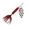 Yakima Rooster Tail Inline Spinner - Metallic Red Spot, 1/8oz, 2-1/4in - Metallic Red Spot