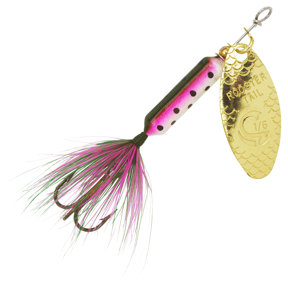 Yakima Bait Co. Worden's Rooster Tail 1/6oz Inline Spinner Yakima Bait Co. Worden's Rooster Tail 1/6oz Inline Spinner