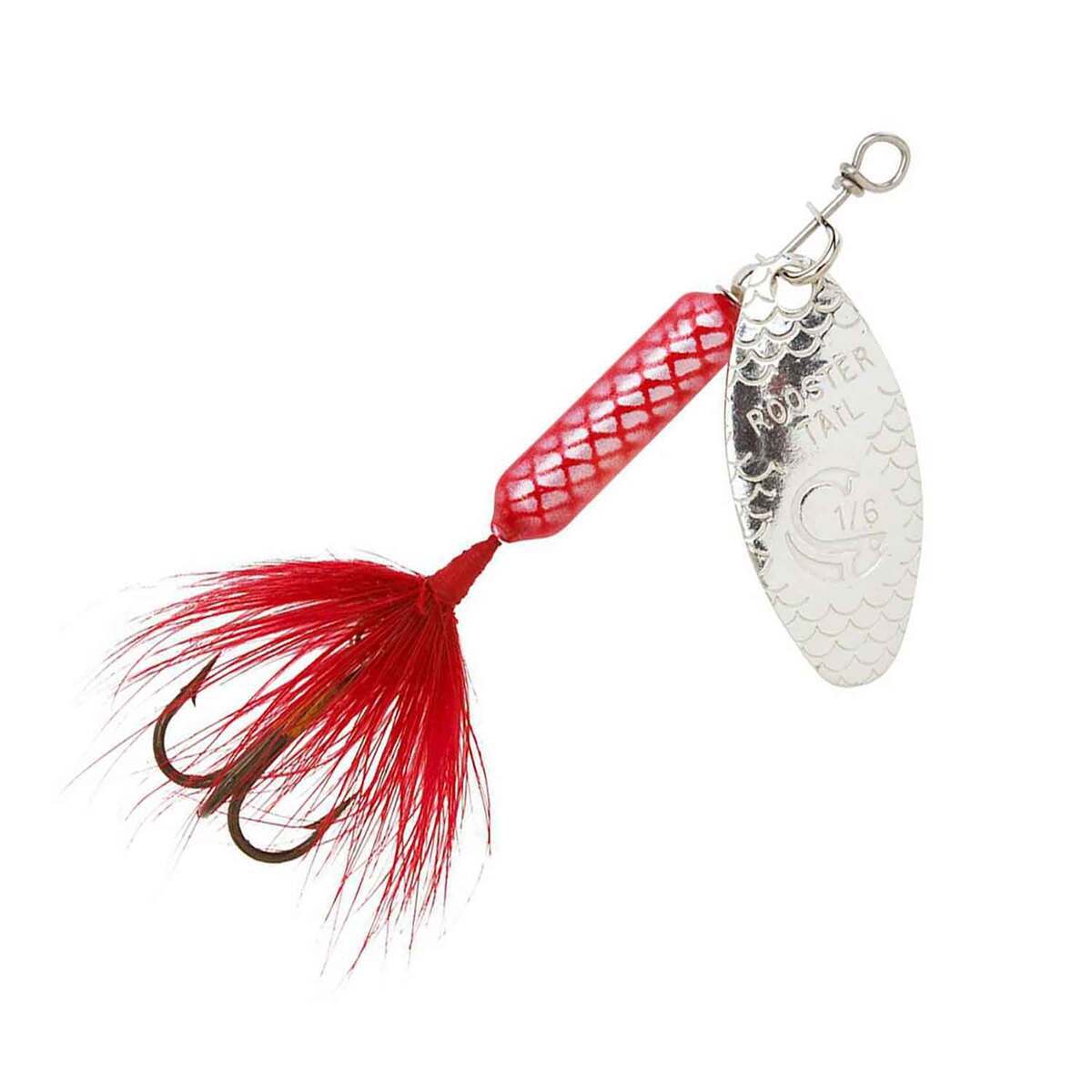 Yakima Rooster Tail Inline Spinner - Red, 1/8oz, 2-1/4in - Red Yakima Rooster Tail Inline Spinner - Red, 1/8oz, 2-1/4in - Red