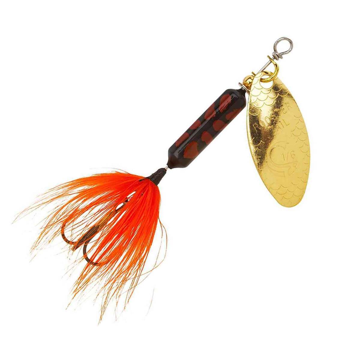 Yakima Rooster Tail Inline Spinner - Rusty Coachdog, 1/8oz, 2-1/4in - Rusty Coachdog Yakima Rooster Tail Inline Spinner - Rusty Coachdog, 1/8oz, 2-1/4in - Rusty Coachdog