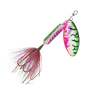 Yakima Rooster Tail Inline Spinner - Tinsel Rainbow Tiger, 1/8oz, 2-1/4in - Tinsel Rainbow Tiger