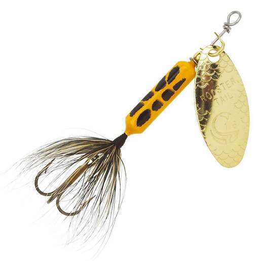 Six Rivers Inline Spinner - Black/Gold , 1/4oz