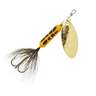 Yakima Rooster Tail Inline Spinner - Yellow Coachdog, 1/8oz, 2-1/4in