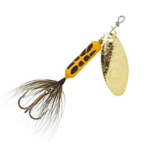 Yakima Bait Co. Worden's Rooster Tail 1/8oz Inline Spinner - Frog Spot #10 Treble Hook - Yakima Bait Co.