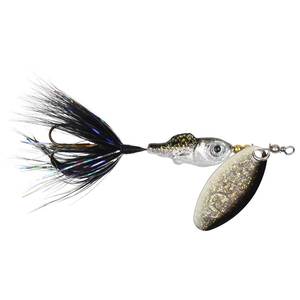 Yakima Rooster Tail Minnow Inline Spinner - Natural Shad, 1/4oz, 3in