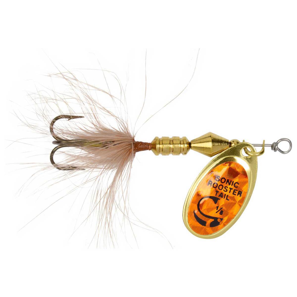 Yakima Sonic Rooster Tail Inline Spinner - Brown Mylar, 1/16oz, 1-3/4in - Brown Mylar Yakima Sonic Rooster Tail Inline Spinner - Brown Mylar, 1/16oz, 1-3/4in - Brown Mylar